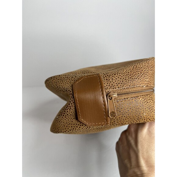 Burberry Fragrance Brown Cosmetic Bag 6x9" - Picture 3 of 6